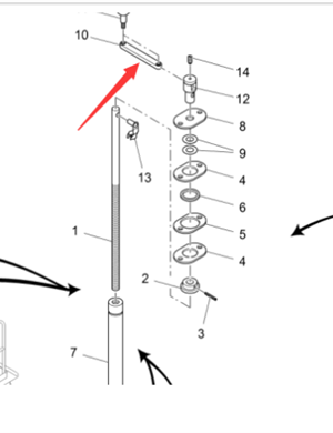 Vö pavers  Adjusting the rocker part number 2012159