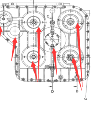 Vö pavers   Transfer case gear part number 2031320-0