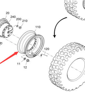 Vö pavers   Rear wheel hub part number 2273314