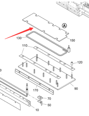 Vö pavers    0.75 meter insulation board part number 2036861