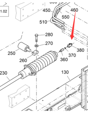 Vö pavers   Track tension reducing valve part number 2199975