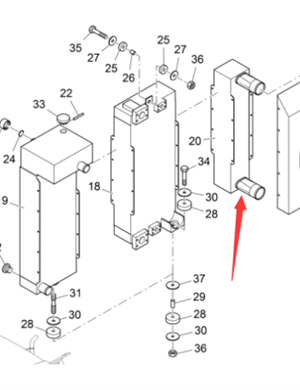 Vö Paver   Intercooler Part No. 2013114