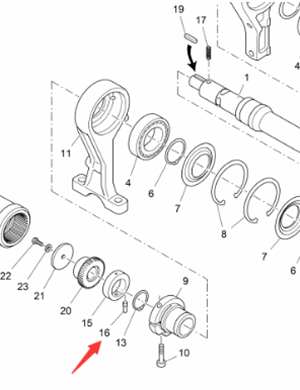 Vö Paver    Positioning pin part number 4623152004