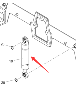 ​  Vö Paver    Spiral lift cylinder part number 2515587