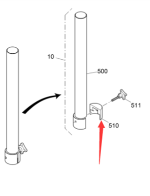 Vö Paver    Half pipe clamp part number 2245923