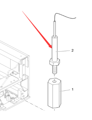 Vö Paver  Screed temperature sensor part number 351520030