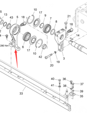 Vö Paver  Rammer Right Link Part Number 4615042027