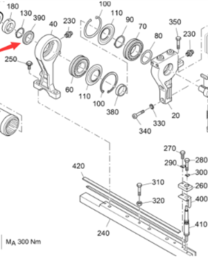 Vö Paver  Joint gasket part number 4604172044