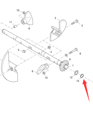 Vö Paver    Spring retainer part number 9500500471