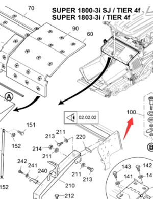 Vö Paver   Engine hood lock part number 2494355