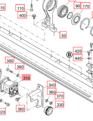 Vö Paver   Rammer motor part number 2557855