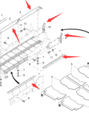 Vö Paver   Hopper repair kit part number 2041453