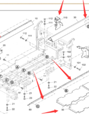 Vö Paver   Hopper repair kit part number 2355960