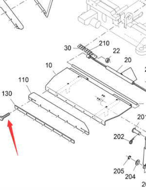 Vö Paver Intermediate pressure plate bolt part number 9510330933