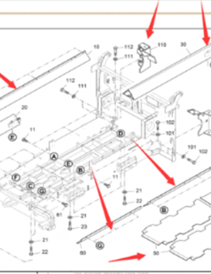 Vö Paver  Hopper repair kit part number 2355960