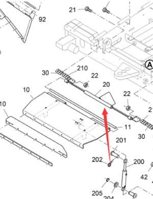 Vö Paver  Cover plate part number 2001598