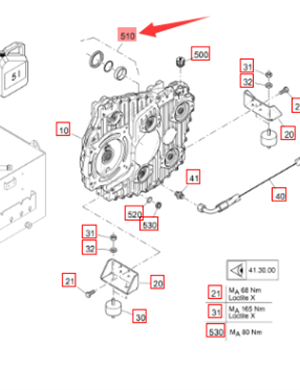 Vö Paver    Transfer case repair kit part number 2561247