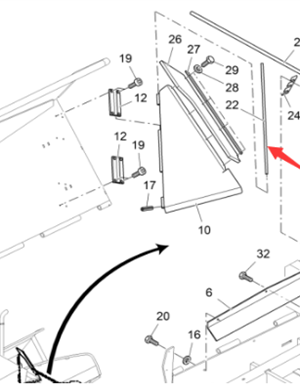 Vö Paver   Retaining plate pin part number: 961022930