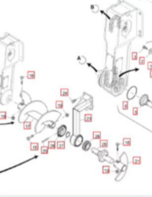 Vö Paver   Spiral repair kit part number 2204813