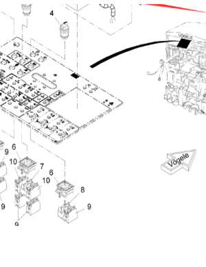 Vö Paver   Controller display board part number 2009902