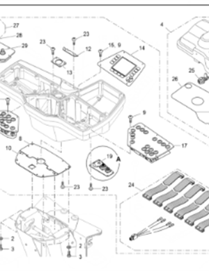 Vö Paver   Control panel part number 2134246