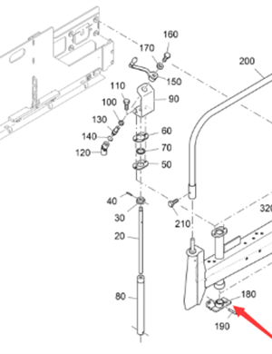 Vö Paver  Bracket part number 2563010