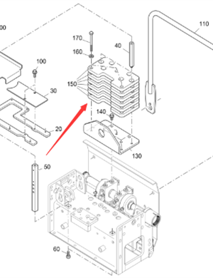 Vö Paver   Additional counterweight part number 2251193