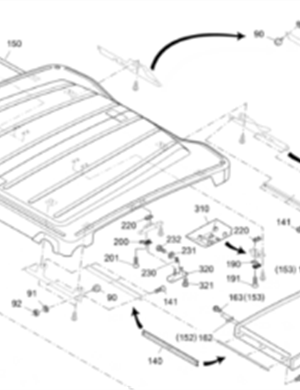 Vö Paver Ceiling Assembly Part Number 2439910