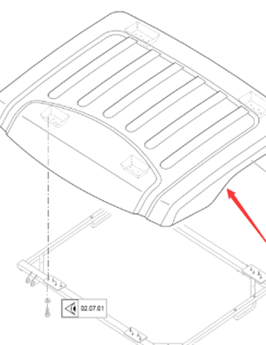 Vö Paver Ceiling Assembly Part Number 2375897