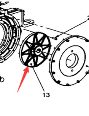 DYNAPAC   roller  Engine flywheel connecting plate part number 391358