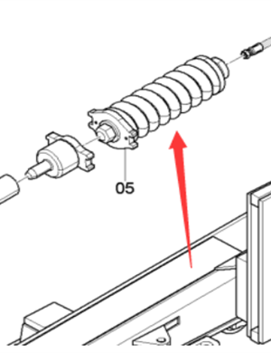 DYNAPAC SD2530CS Track Tensioning Spring Part Number D952650913