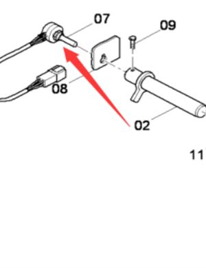 DYNAPAC scraper level potentiometer part number 4812031045