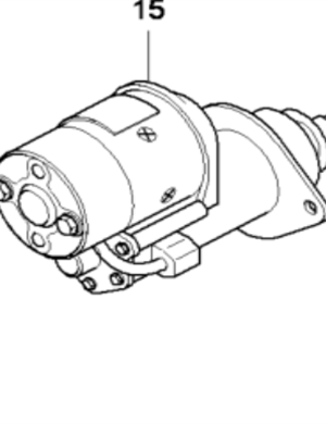 DYNAPAC paver starter supplier part number 4812038711