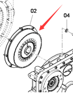 DYNAPAC imported accessory engine flywheel connecting plate part number A1603760777