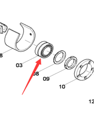 DYNAPAC hanger bearing part number D935225782