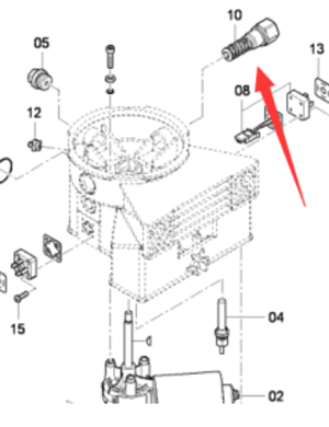 DYNAPAC butter pump plunger part number D935555037