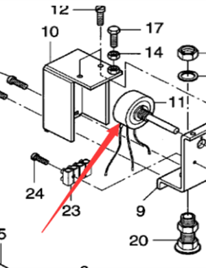 DYNAPAC scraper level sensor part number 722062326