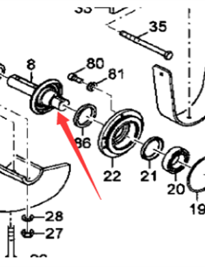 Paver agitation lower sprocket drive plate part number 439083400