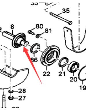 Paver agitation lower sprocket drive plate part number 439083400