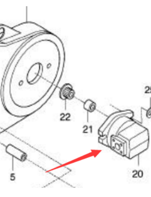 Paver accessories hydraulic pump part number 967105453