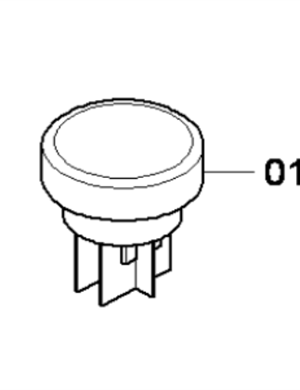 Paver accessory button switch part number D977514020