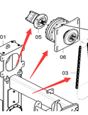 Accessory spiral chain part number 4812027408