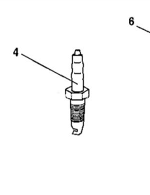 CC900G Roller Spark Plug Part Number 4812156478