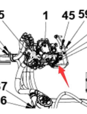 Traveling pump part number 4812120091