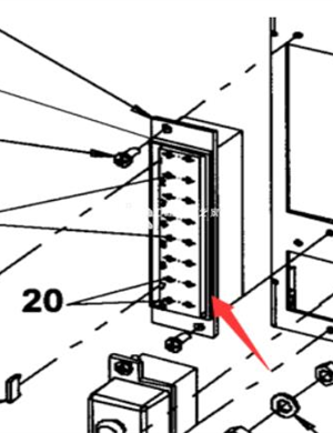 Roller accessories fuse box part number 4700791185