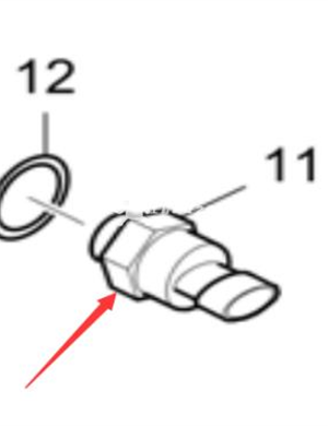 Water temperature sensor part number/4700945887