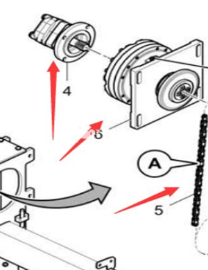 Spreader spiral motor part number/4812011692