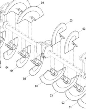 Main blade repair kit part number/4812027478