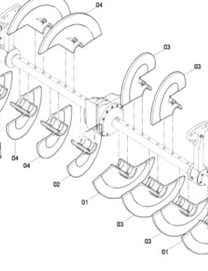 Main blade repair kit part number/4812027733