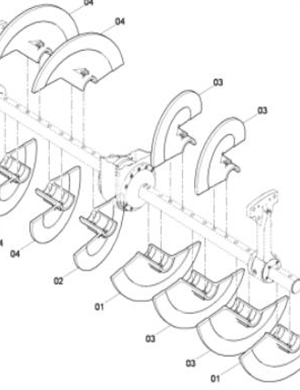 Main blade repair kit part number/4812027736